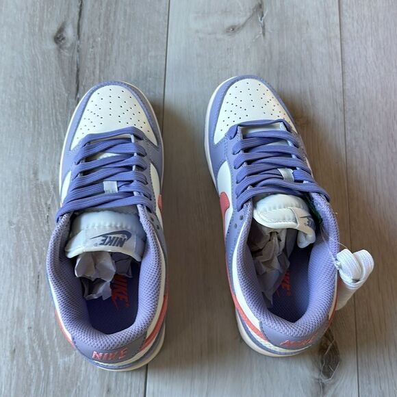Nike Dunk Low indigo haze Women's Size 6.5 Men's 5 in lavender/pink NWT in box - Picture 11 of 12